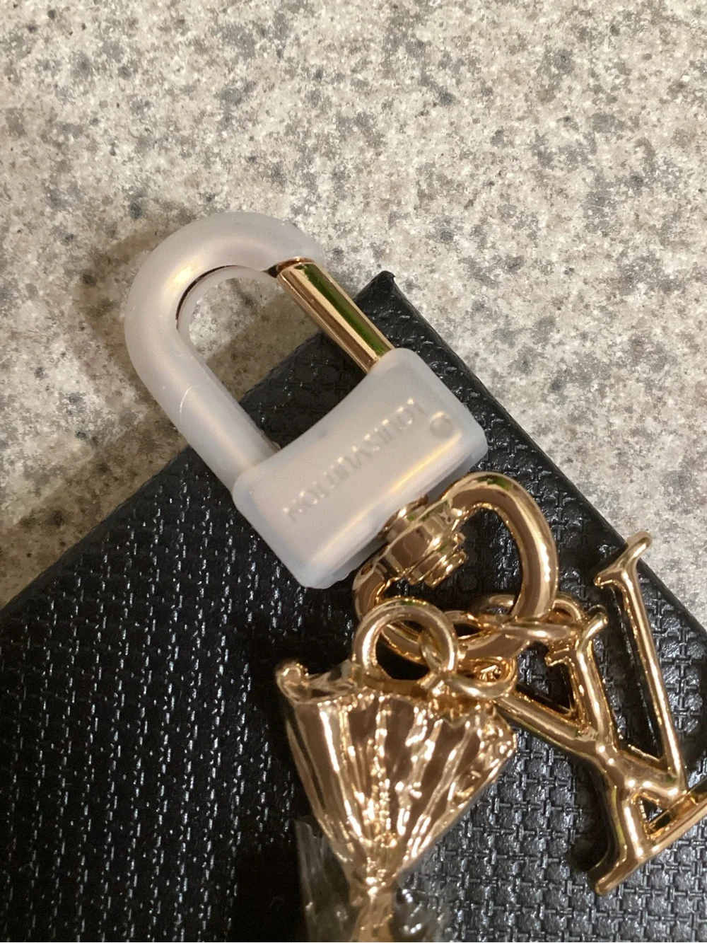 LV sweets bag charm.